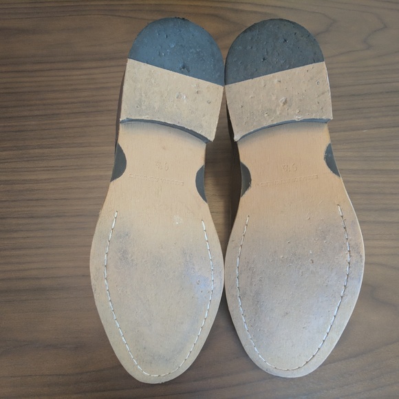 Dress Brown leather Banana Republic men shoes Dress Brown leather Banana Republic men shoes
